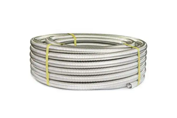 Труба гофрированная нержавеющая для отопления, D: 6-65 мм, Стенка: 0,3 мм, L: 10 м..., Серия: IWS 15А..., фотография 1