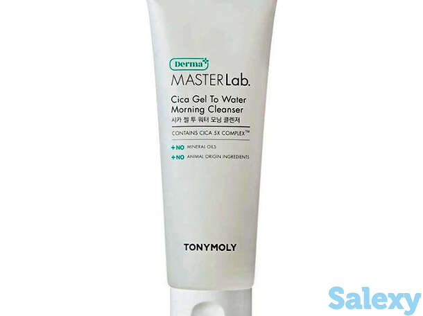 Пенка для умывания tony moly derma master lab. cica mild foam cleanser, фотография 1