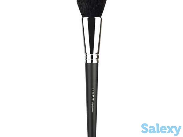 Кисть для пудры и румян Limoni Professional №26 плоская (коза), фотография 1