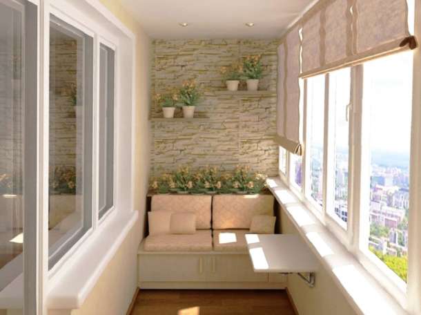 Утепление балконов в Астане, фотография 1