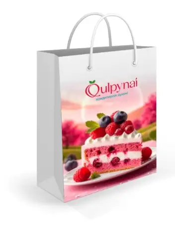 Фирменные бумажные пакеты с полноцветной печатью, фотография 5