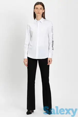 Брюки клеш в черном цвете vassa&co, фотография 1