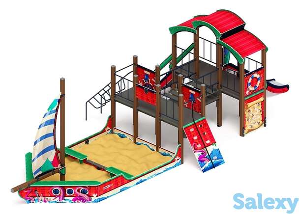 Парусник (мульт) - дик 2.03.3.02-03 - игровой комплекс н=1200, фотография 1