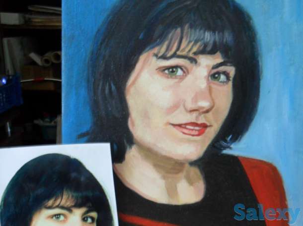 Портреты по фото ручной работы разной техники исполнения., фотография 8