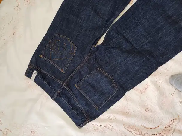 Продаются джинсы клеш унисекс 46-48 размер, фотография 8