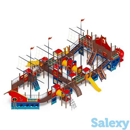 Детский игровой комплекс «баркетина» дик 2.03.3.06 н=1200 н=1500 н=2000, фотография 1