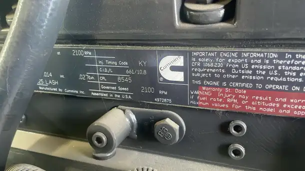 двигатель Камминз QSM11-6C315 оригинал, фотография 2