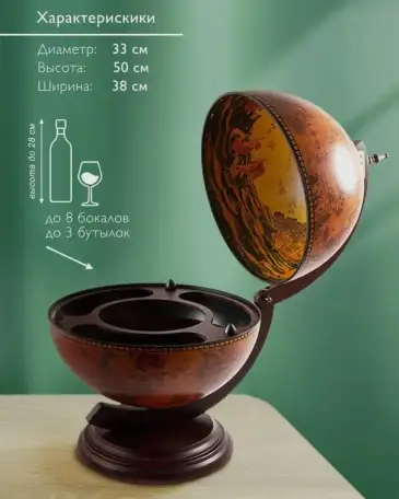 Продам бар глобус, фотография 5