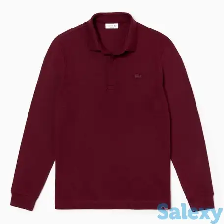 Мужское поло lacoste с длинным рукавом, фотография 1