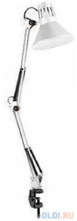 Настольная лампа эра n-121 40вт белый  n-121-e27-40w-w, фотография 1