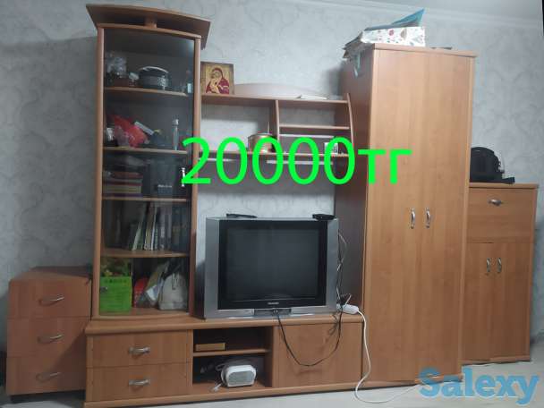 Продается диван , горка , стол, телевизор ,манеж с маятниковым механизмом, фотография 2