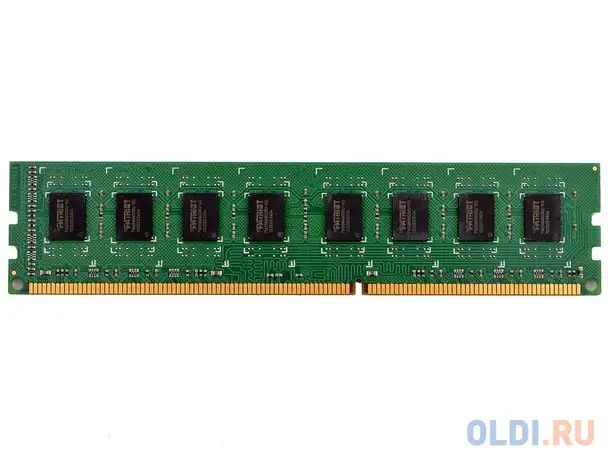Оперативная память для компьютера patriot signature dimm 4gb ddr3 1600 mhz, фотография 1