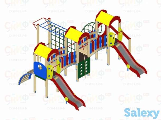 Детский игровой комплекс «Городок» ДИК 303, фотография 1