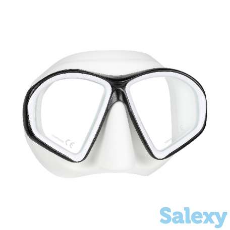 Маска для плавания mares sealhouette, для взрослых - ц.обт.белый, ц.р.чёрно-белый, фотография 2