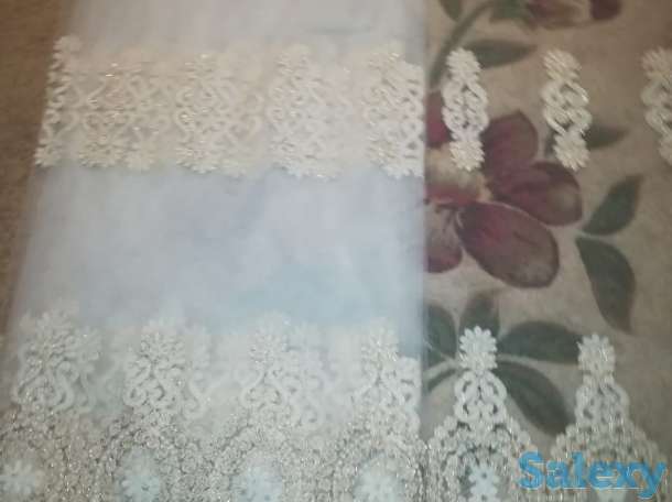 Новые тюли по 3000 тг, 10 метр и 12 метр, фотография 1