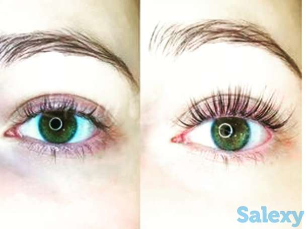 Ламинирование ресниц , Ботокс . Оформление бровей ( хна, краска) ( пинцет , нитка), фотография 2