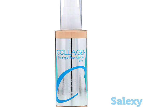 Тональная основа enough collagen moisture foundation, цвет #23 beige | бежевый, фотография 1