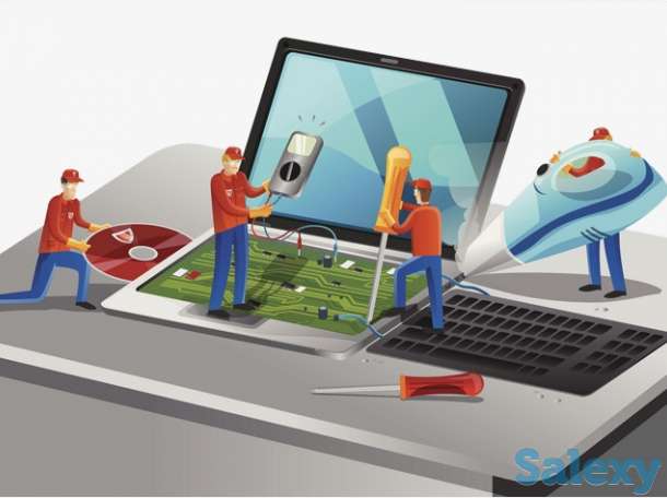 Ремонт и настройка а так же диагностика компьютеров и ноутбуков, фотография 1