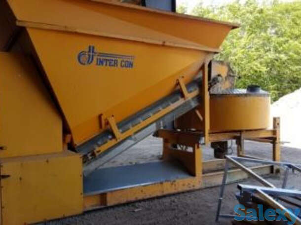 Мобильный бетонный завод б/у, фотография 1