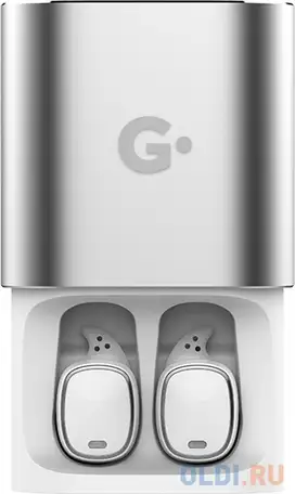 Наушники tws geozon g-sound cube (silver), фотография 1