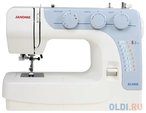 Швейная машина janome el545s серый, фотография 1