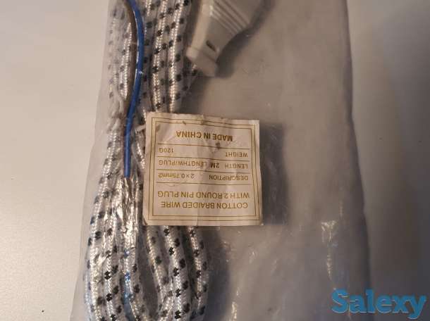 Шнур от утюга, качественный, 2 метра, фотография 2