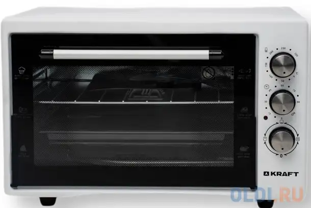 Kraft kf-mo 3200 w мини-печь белый, фотография 1