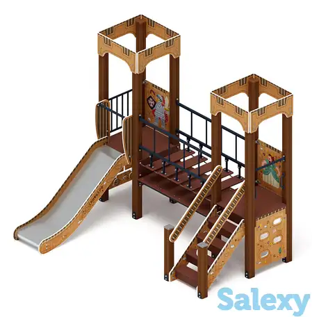 Королевство (картонное) - дик 1.15.07-12 - игровой комплекс h=900, фотография 1