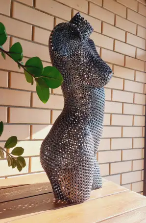 Скульптура из гаекметалла, фотография 3