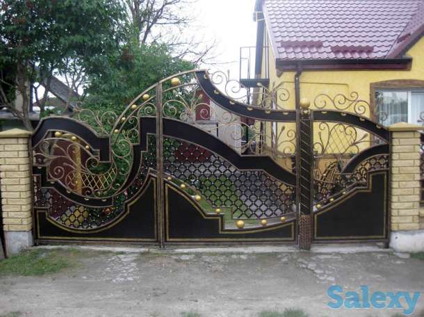 Кованные ворота на заказ, фотография 3