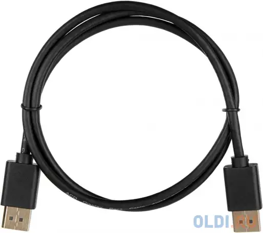 Кабель acd-ddpm2-10m [acd-ddpm2-10m] displayport 1.2,  golden plated, 20m/20m, черный,10м (742392), фотография 1