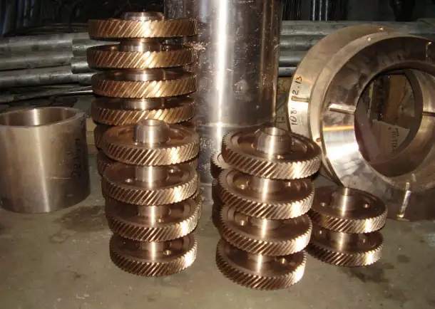 Отливка бронзовая Марка стали: БрАЖ9-4; БрОФ10-1; БрОЦС5-5-5, фотография 1