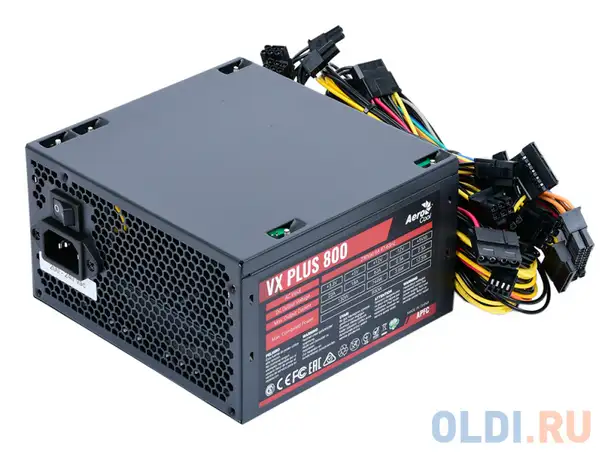Блок питания aerocool retail vx plus 800 800 вт, фотография 1