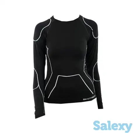 Термокофта mico woman skintech warm nero, фотография 1