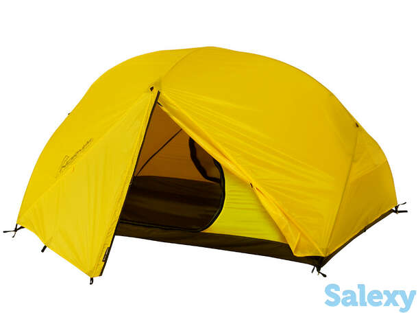 Палатка нормал эльбрус 3 si/pu желтая, фотография 1