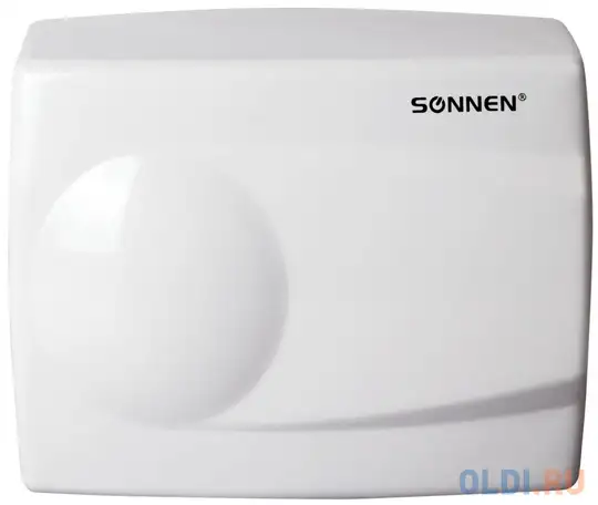Сушилка для рук sonnen hd-298 1500вт белый 604193, фотография 1