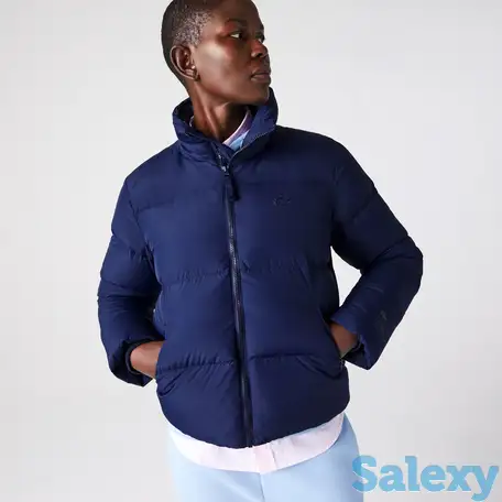 Женская складная стеганая куртка lacoste, фотография 1