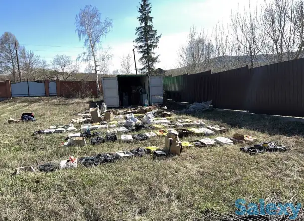 Продам 40футовый морской контейнер + незавершенная продукция, фотография 3