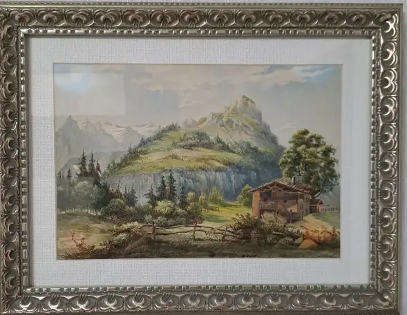 Продам картину антиквариат, фотография 1