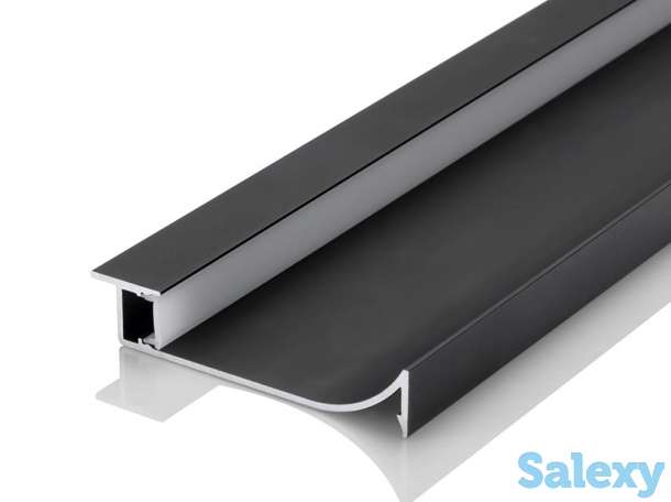 плинтус СВЕТОДИОДНЫЙ с подсветкой ЛЕД алюминиевый, фотография 9