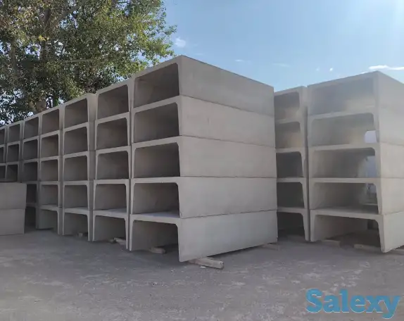 ЖБИ: перемычки, кольца, лотки, крышки, лестничные ступени, фотография 3