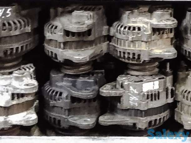 Генератор Mitsubishi 4D56 2.5л дизель, фотография 1