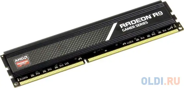 Оперативная память для компьютера amd r944g3206u2s-u dimm 4gb ddr4 3200 mhz, фотография 1