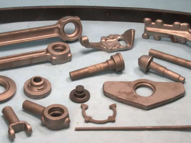 Кузнечное производство, горячая объёмная штамповка, кованые заготовки, фотография 3