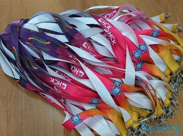 Печать на лентах для бейджей, ланьярдов, фотография 11