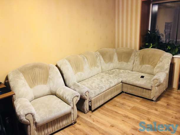 Диван с креслом в отличном состоянии, фотография 1