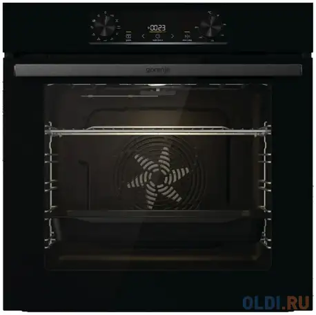 Электрический шкаф gorenje bo6735e02bk черный, фотография 1