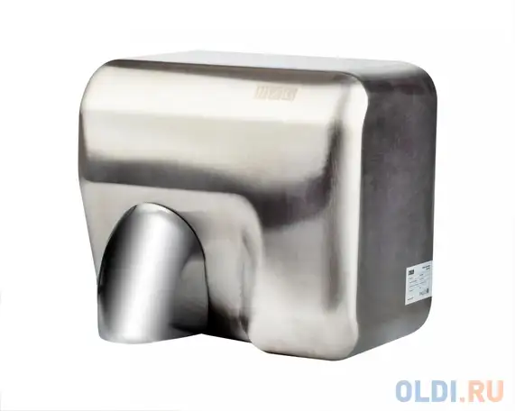 Сушилка для рук bxg-250a, 2300 вт, ультрафиолет, нержавеющая сталь, хром, фотография 1