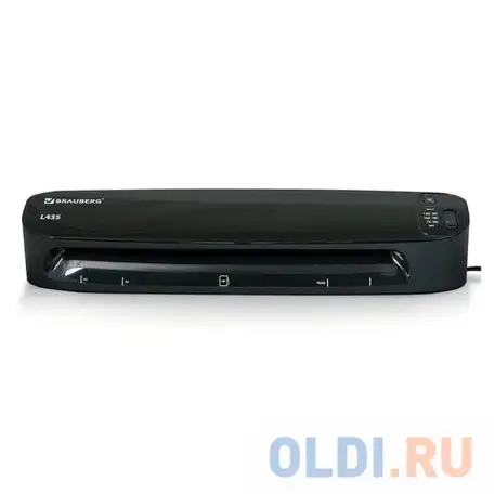 Ламинатор офисный brauberg l435 a3 531018, фотография 1
