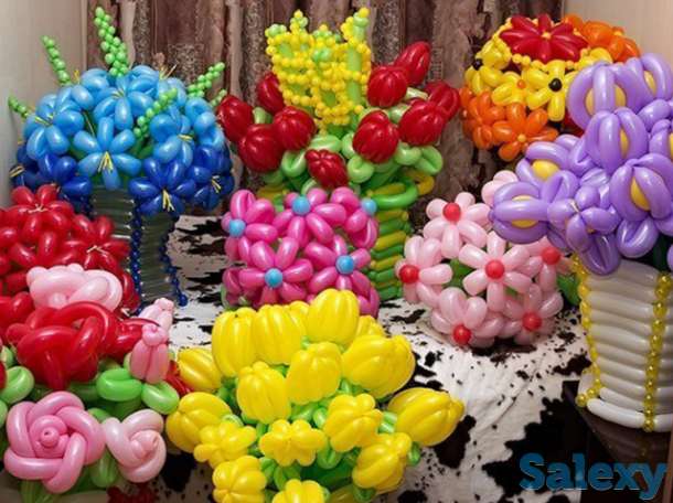 Оформление шарами Астана Шарики на выписку из роддома открытие магазина день рождения юбилей свадьбу и другие торжества, фотография 7